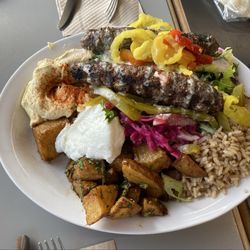 Ottawa Shawarma Palace - Beef skewers plate