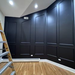 Accent Walls Studio - Classic Accent Wall for Uneven Surfaces - Custom design solutions for challenging installations.