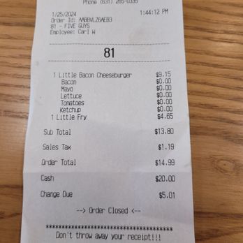 Five Guys - Burgers Near Me - Hauppauge, New York