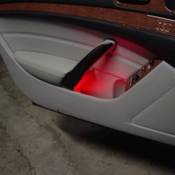 Auto Security & Sound - Red LEDs in door panel for highlighting