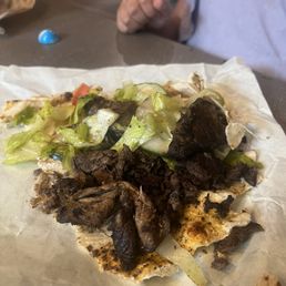 It was supposed to be beef. Shawarma is not.