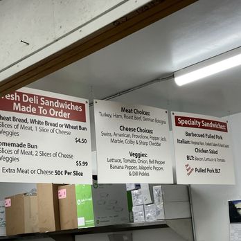 Meadowview  Dutch Market - Sandwich menu - Grocery Near Me - Tunas, Missouri