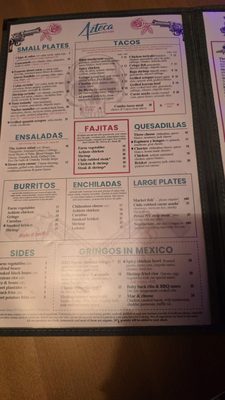 Menu photo 8 Azteca South Beach Miami Beach, FL