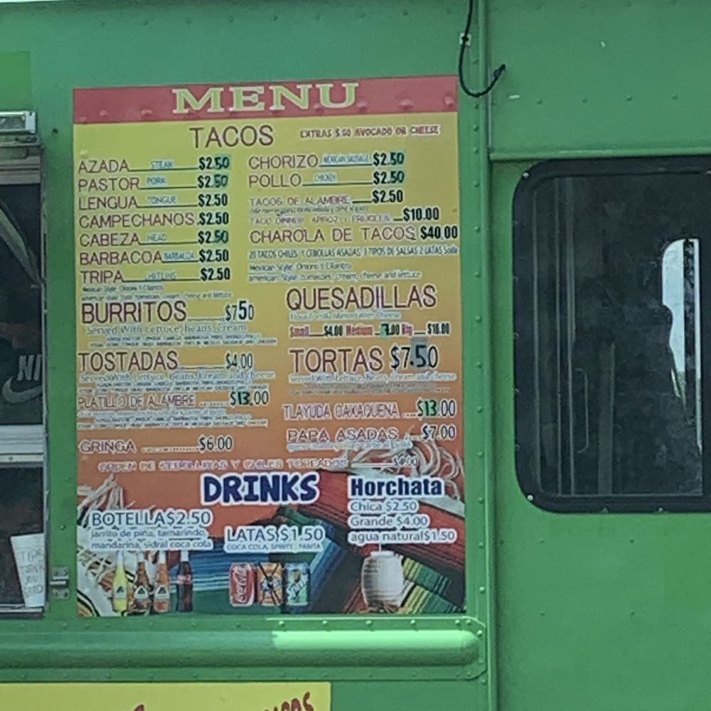 Menu Menu