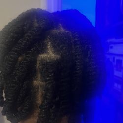 Twist And Go Natural Hair Salon - Twist of natural hair.