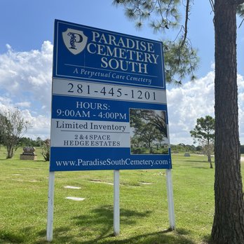 Paradise Cemetery South - Paradise South - Funeral Services & Cemeteries Near Me - Houston, Texas Paradise Cemetery South - Paradise South - Funeral Services & Cemeteries Near Me - Houston, Texas