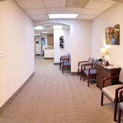 Fornara Eye Center - Hall way looking to the back of the office.