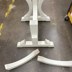 Hall's Repair Services - Badly broken table base