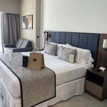 Riu Palace Kukulkan - Bed with welcome gift. - Resorts Near Me