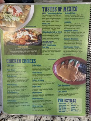 Menu photo 7 Los Ranchos Georgetown Township, MI