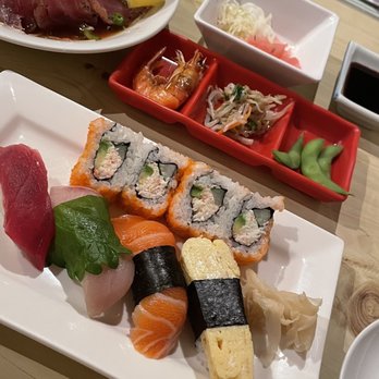 Yanagi Sushi - Mini Sushi Plate, blackened - Japanese Near Me - Honolulu, Hawaii Yanagi Sushi - Mini Sushi Plate, blackened - Japanese Near Me - Honolulu, Hawaii