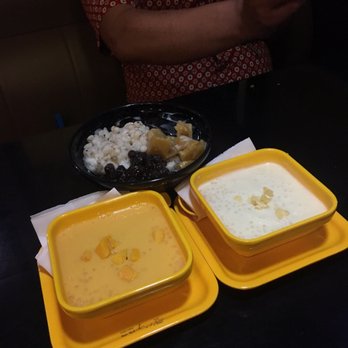 Fresh Legend - Durian sago, mango sago, and a grass jelly, yam, pearls and barley dessert (#2)! - Desserts Near Me - Vancouver, British Columbia