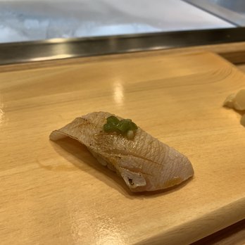 Wasabi Bistro - Aburi Yellowtail belly. Ummmm it was melting in my mouth! - Japanese Near Me - Honolulu, Hawaii Wasabi Bistro - Aburi Yellowtail belly. Ummmm it was melting in my mouth! - Japanese Near Me - Honolulu, Hawaii
