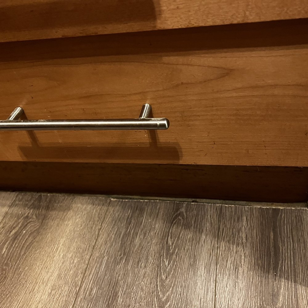Hamptons Floor Store - Gap left at edge of kitchen - Flooring Near Me - Dublin, D