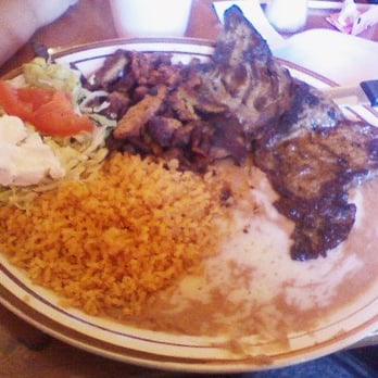 Tacos Mi Rancho - Carne Asada & Al Pastor Platter! my personal fav! - Mexican Near Me - Yuma, Arizona