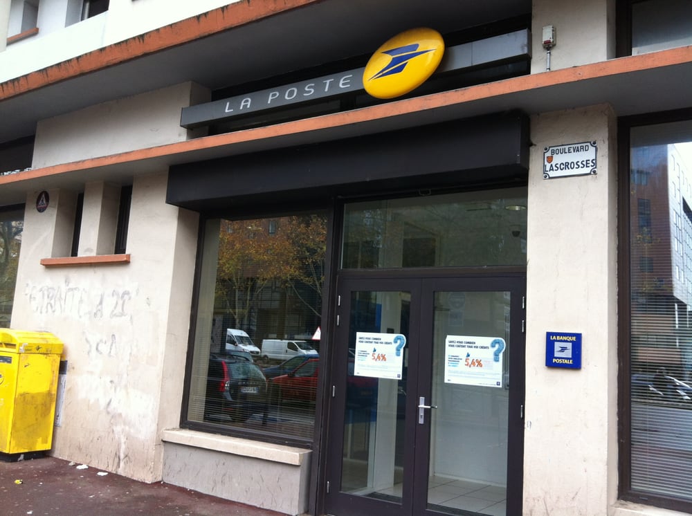 La Poste Post Offices 17 Bd Lascrosses Cite Administrative Duportal Toulouse France Phone Number Yelp