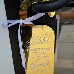 Pure Eden Salon Spa - Bride is getting ready