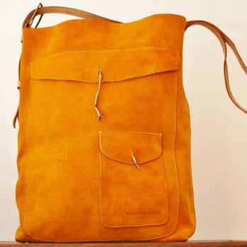 Basil Racuk - The Monterey in Gingko Suede - Leather Goods Near Me - San Francisco, California Basil Racuk - The Monterey in Gingko Suede - Leather Goods Near Me - San Francisco, California