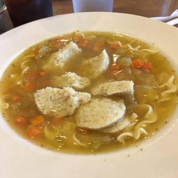 Roasters 'N Toasters North Miami Beach - Matzo ball soup - clearly just reheated in a microwave - Delis Near Me - North Miami Beach, Florida Roasters 'N Toasters North Miami Beach - Matzo ball soup - clearly just reheated in a microwave - Delis Near Me - North Miami Beach, Florida
