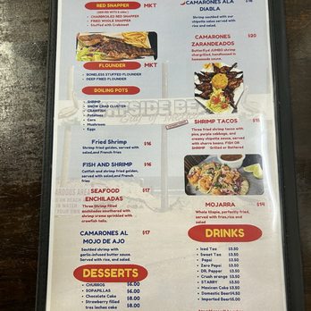 La Costa - Menu - Seafood Near Me - Clute, Texas