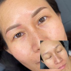 Powder Brows by Claudia - Beautiful Ombre Powder brows for my very sweet client. These will soften up and look even more natural!