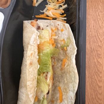 Los Tios Grill Leesburg - a tortilla with lettuce and cheese - Mexican Near Me - Leesburg, Virginia