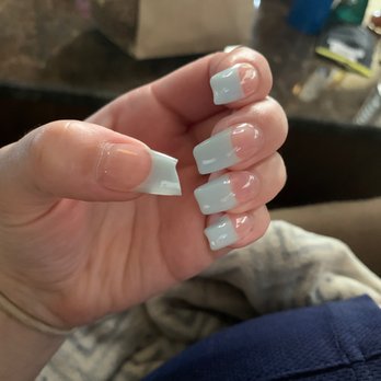 Moschino Nails - Chipped in less than a week and color was purple now blue... - Nail Salons Near Me - Roseville, California Moschino Nails - Chipped in less than a week and color was purple now blue... - Nail Salons Near Me - Roseville, California