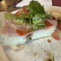 The barely an Italian sandwich. Was called the Brooklyn Bomber but hardly made a pop. The barely an Italian sandwich. Was called the Brooklyn Bomber but hardly made a pop.
