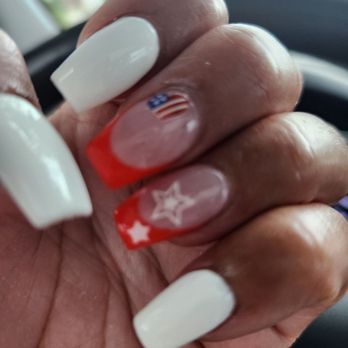 Nail’d It Salon & Spa - Red white blue nails by brian - Nail Salons Near Me - Niles, Illinois Nail’d It Salon & Spa - Red white blue nails by brian - Nail Salons Near Me - Niles, Illinois