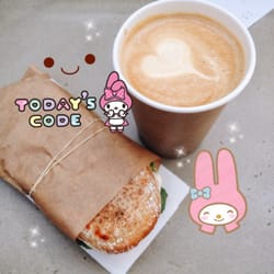Kippo - Gusto Sandwich & Latte~ Delish!