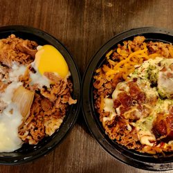 Matsuzaka-Tei - Ewa Beach - Mini beef rice bowl and mini takoyaki beef rice bowl