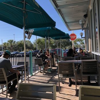 Bolay - Outside patio seating - New American Near Me - Pembroke Pines, Florida