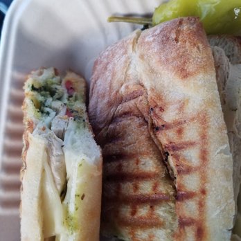 New Ethic Pizzeria & Cafe - Chick'n caesar panini - Vegan Near Me - Rochester, New York New Ethic Pizzeria & Cafe - Chick'n caesar panini - Vegan Near Me - Rochester, New York