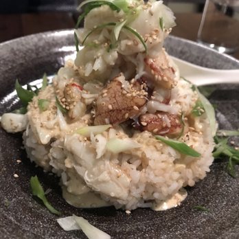 Spinning Bones - Crab rice - special (4.5/5) - New American Near Me - Alameda, California Spinning Bones - Crab rice - special (4.5/5) - New American Near Me - Alameda, California
