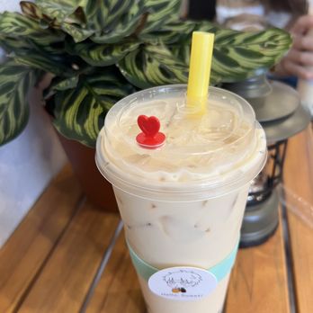 Hello Sweet - Jasmine Milk Tea w/boba - Bubble Tea Near Me - Concord, California Hello Sweet - Jasmine Milk Tea w/boba - Bubble Tea Near Me - Concord, California