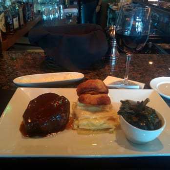 Frog Hollow Tavern - Braised pork shoulder with Gouda Mac nice collards paired with Sangiovese and you have a perfect evening. Just perfect. - Wine Bars Near Me - Augusta, Georgia