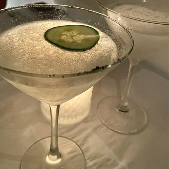 Coastal Grill - Cucumber Basil Martini - Seafood Near Me - Virginia Beach, Virginia