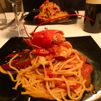 Life - Lobster Tagliolini and as you can see they are very generous with the portion. Delish. I'm dreaming about this dish as I write this. - Italian Near Me - Rome, RM