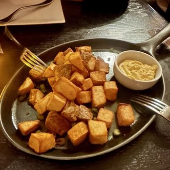 Tzin Wine & Tapas - Patatas bravas - Wine Bars Near Me - Edmonton, Alberta