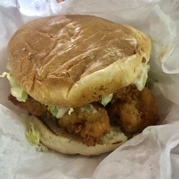 Sonny's Place - Dressed Shrimp Bun - New American Near Me - Galveston, Texas Sonny's Place - Dressed Shrimp Bun - New American Near Me - Galveston, Texas