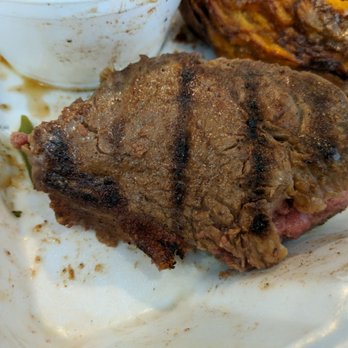 Texas Roadhouse - This is the steak before I cut it...see, the outside is cooked. The inside is not. - American Near Me - Gilbert, Arizona Texas Roadhouse - This is the steak before I cut it...see, the outside is cooked. The inside is not. - American Near Me - Gilbert, Arizona
