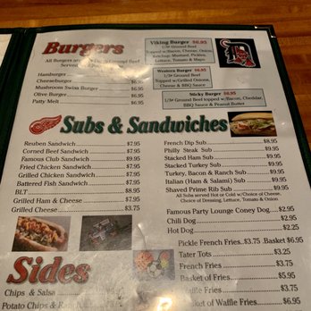 Cadillac Party Lounge - The burgers are highlights. - Sports Bars Near Me - Cadillac, Michigan Cadillac Party Lounge - The burgers are highlights. - Sports Bars Near Me - Cadillac, Michigan
