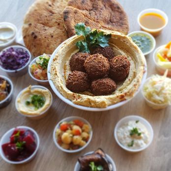 Yalla Teaneck - Hummus Bowl w/Falafel - Kosher Near Me - Teaneck, New Jersey Yalla Teaneck - Hummus Bowl w/Falafel - Kosher Near Me - Teaneck, New Jersey