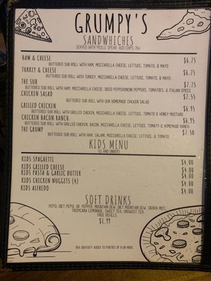 Menu photo 7 Grumpy's Italian Grill Cullman, AL