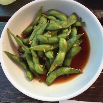 Hungry Crowd - Garlic Edamame Lunch - New American Near Me - Los Angeles, California Hungry Crowd - Garlic Edamame Lunch - New American Near Me - Los Angeles, California