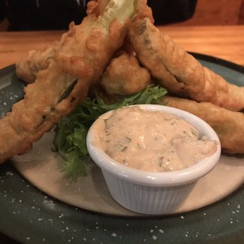 Old Forge Brewing Company - Fried Pickles - New American Near Me - Danville, Pennsylvania