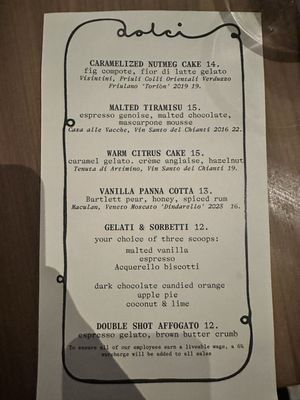 Menu photo 7 Sorella San Francisco, CA
