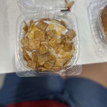 Cranky Granny's Sweet Rolls - Toasted Caramel Crunch Cinnamon Roll - Desserts Near Me - Pflugerville, Texas Cranky Granny's Sweet Rolls - Toasted Caramel Crunch Cinnamon Roll - Desserts Near Me - Pflugerville, Texas