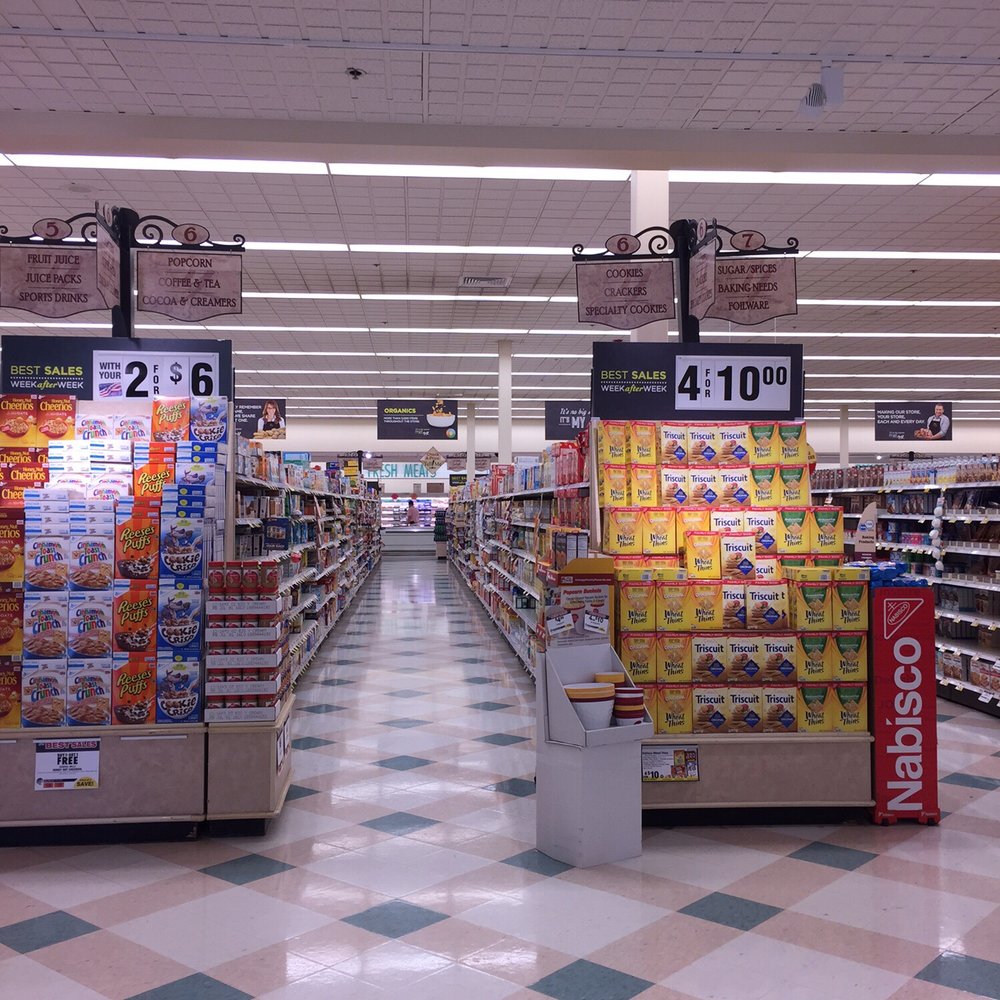 Big Y - a grocery store with a checkered floor - Grocery Near Me - West Springfield, Massachusetts