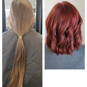 Marie and Company Salon - Never underestimate the power of a red head! Love love love - Hair Salons Near Me - Draper, Utah Marie and Company Salon - Never underestimate the power of a red head! Love love love - Hair Salons Near Me - Draper, Utah